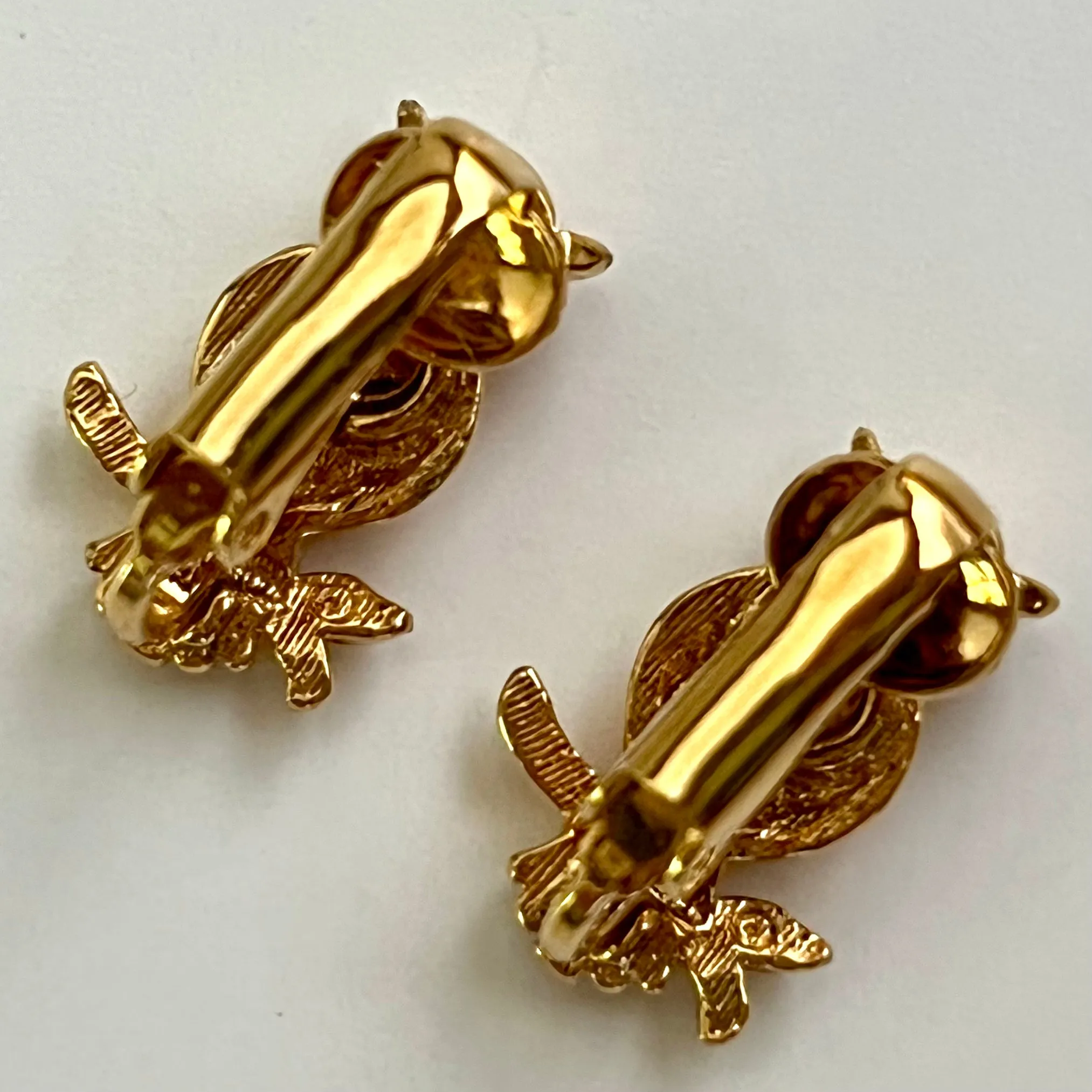 1991 Avon Hooty Owl Earrings