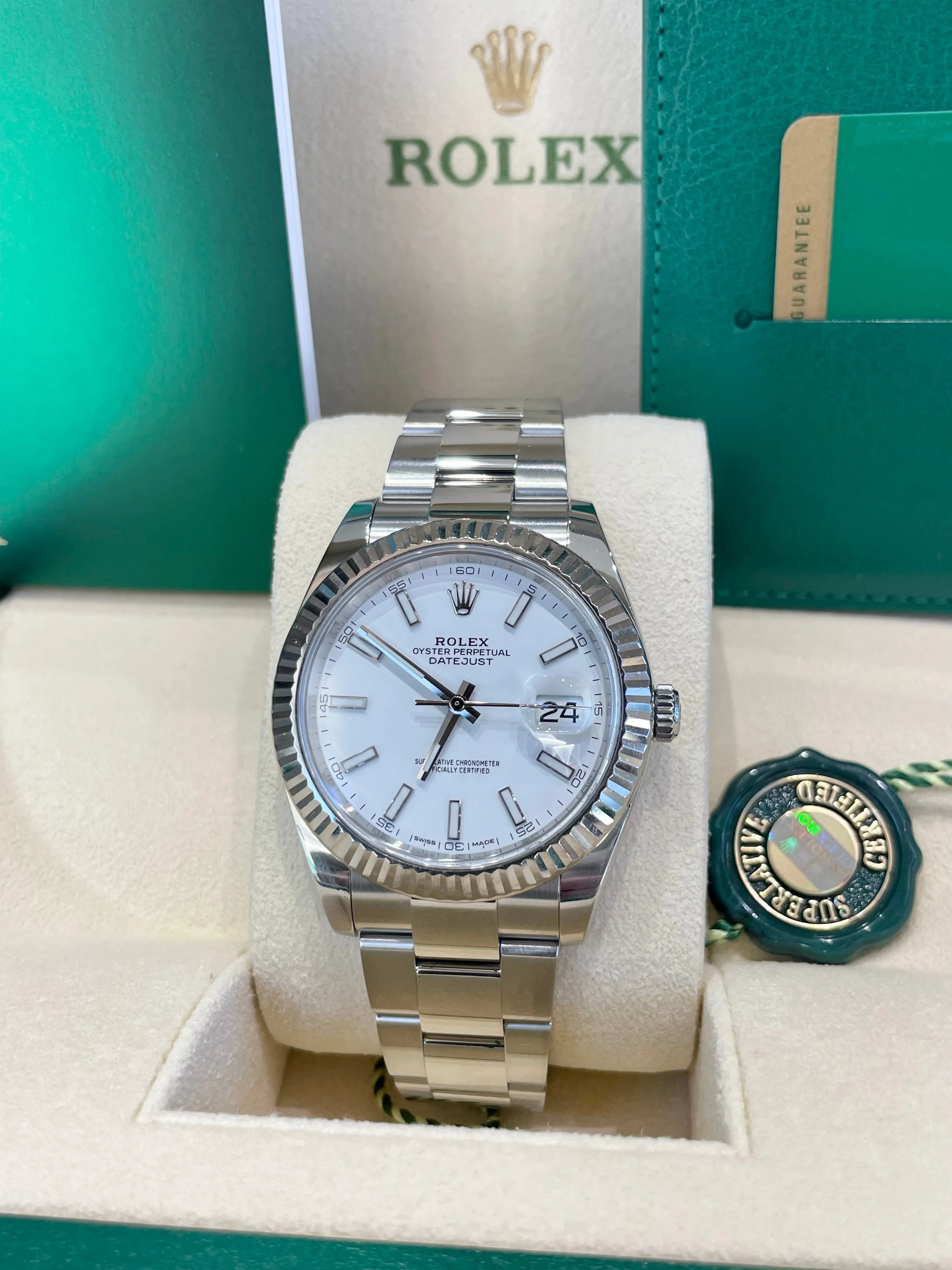 2019 Rolex Datejust 41 126334