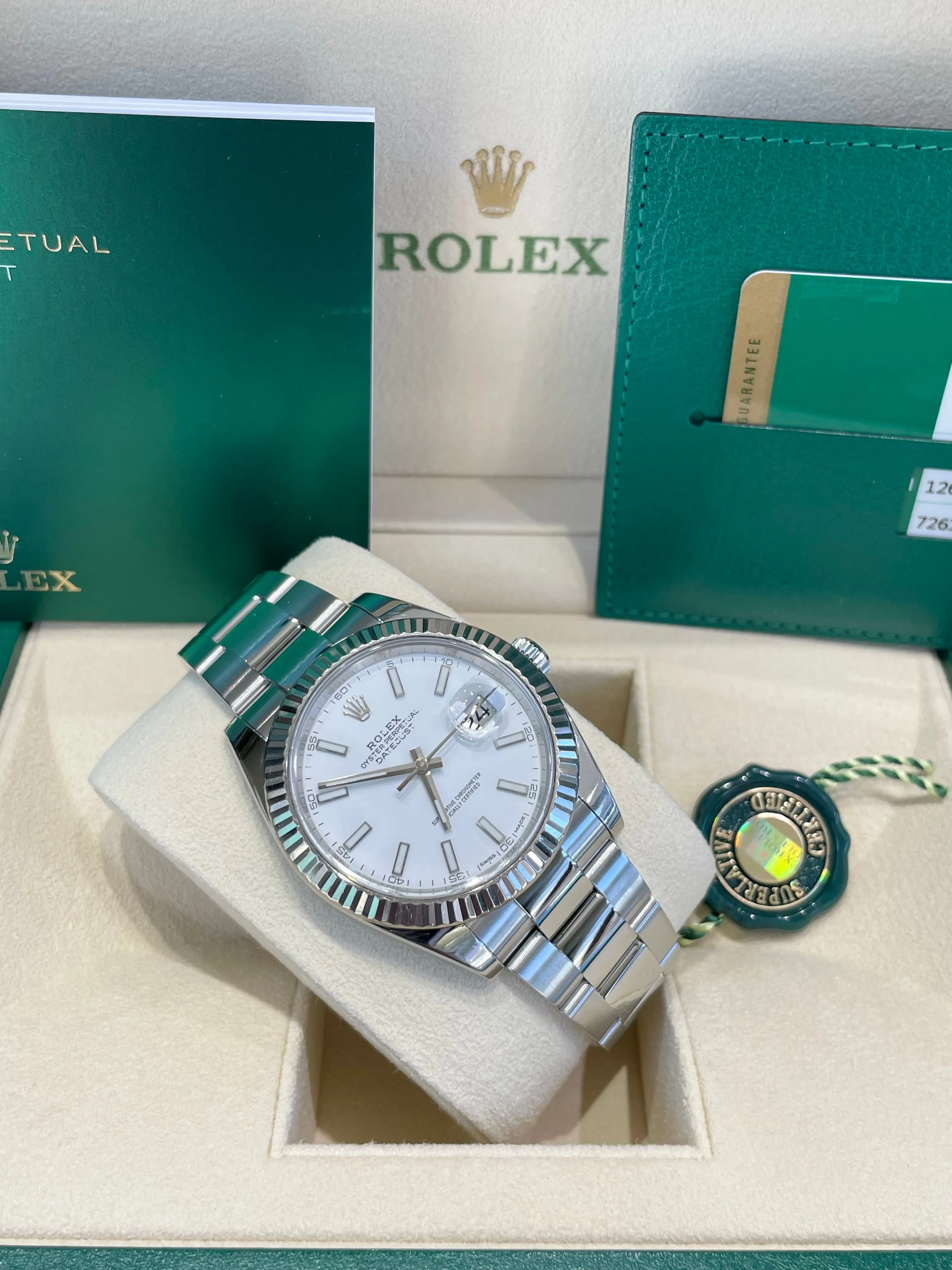 2019 Rolex Datejust 41 126334