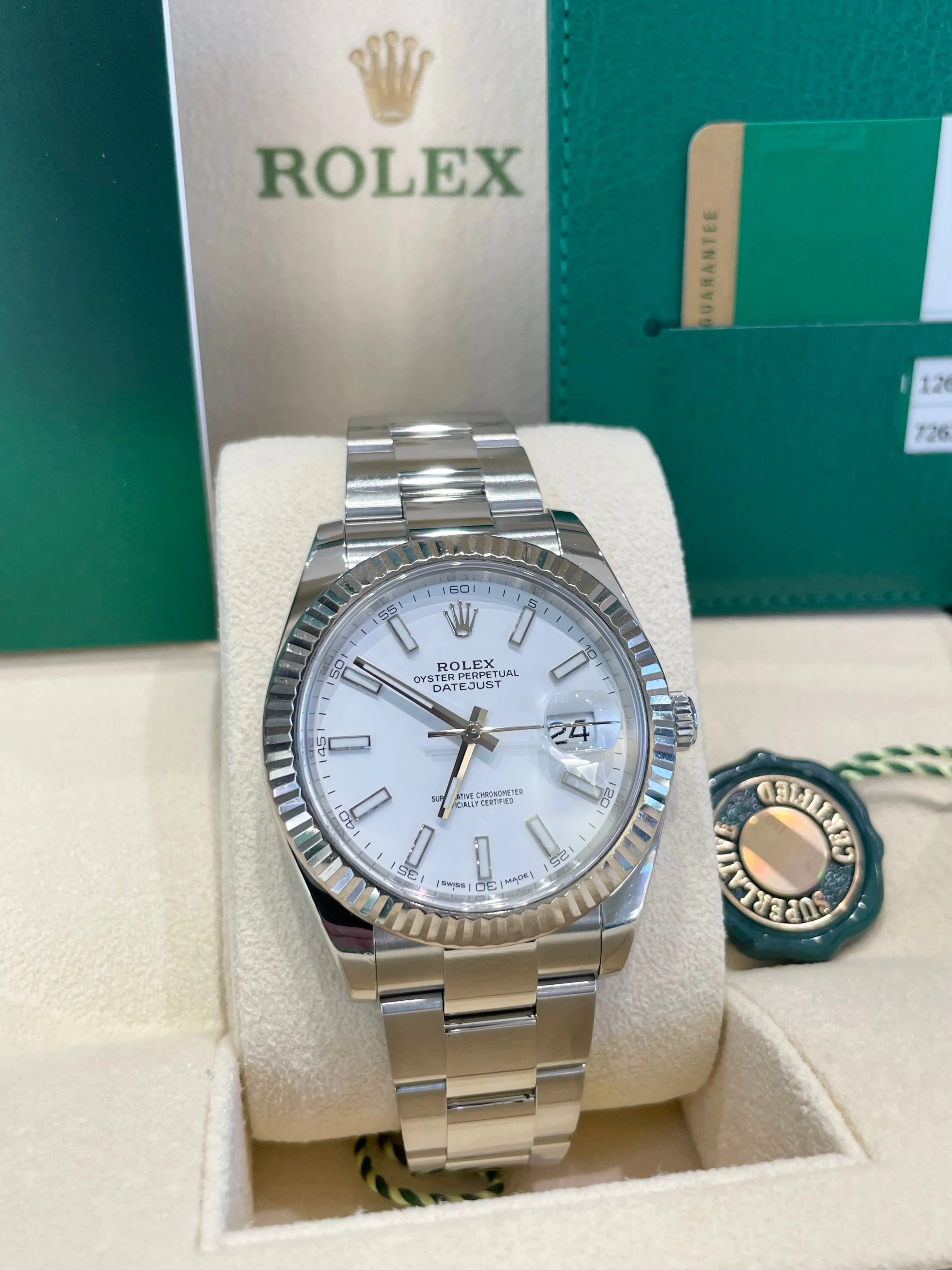 2019 Rolex Datejust 41 126334