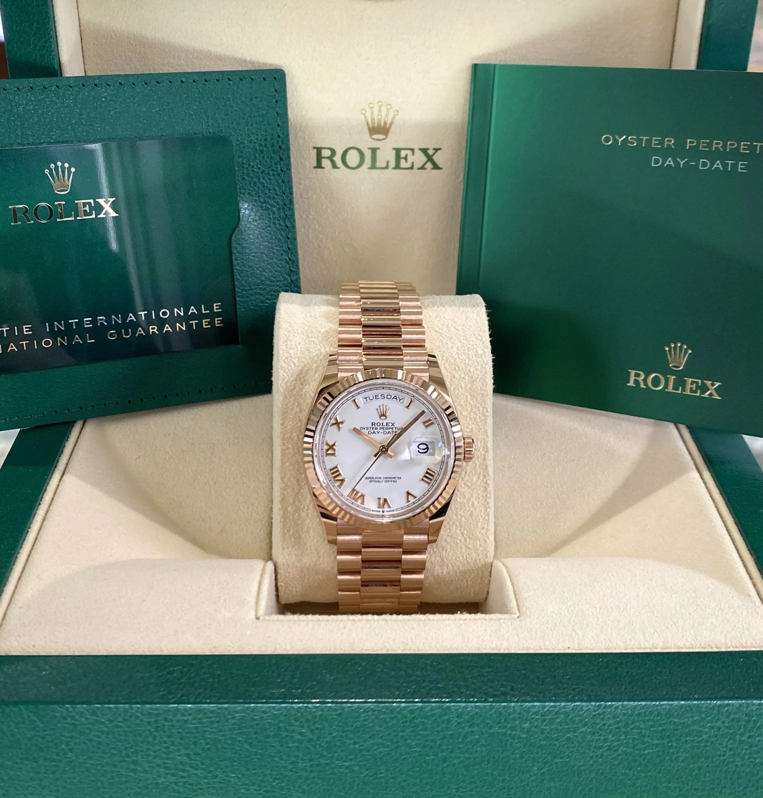 2022 Rolex Day-Date 36 128235