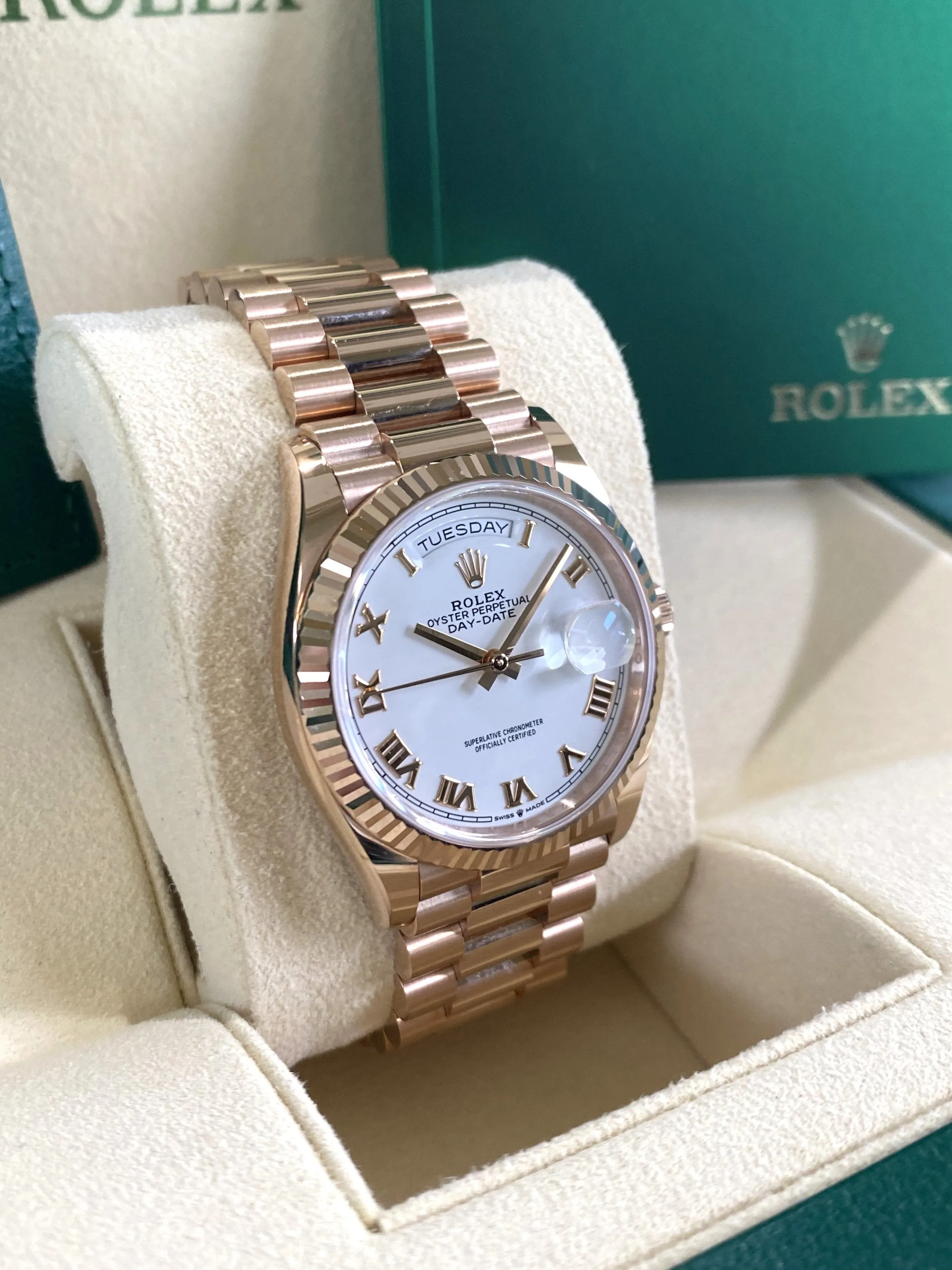 2022 Rolex Day-Date 36 128235