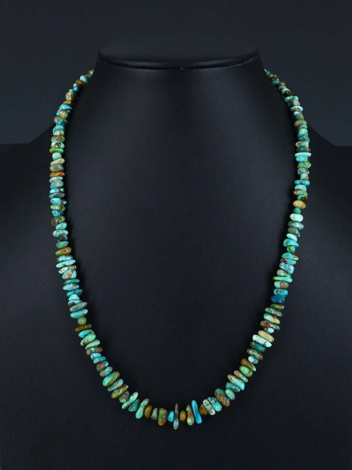 20" Single Strand Carico Lake Turquoise Necklace