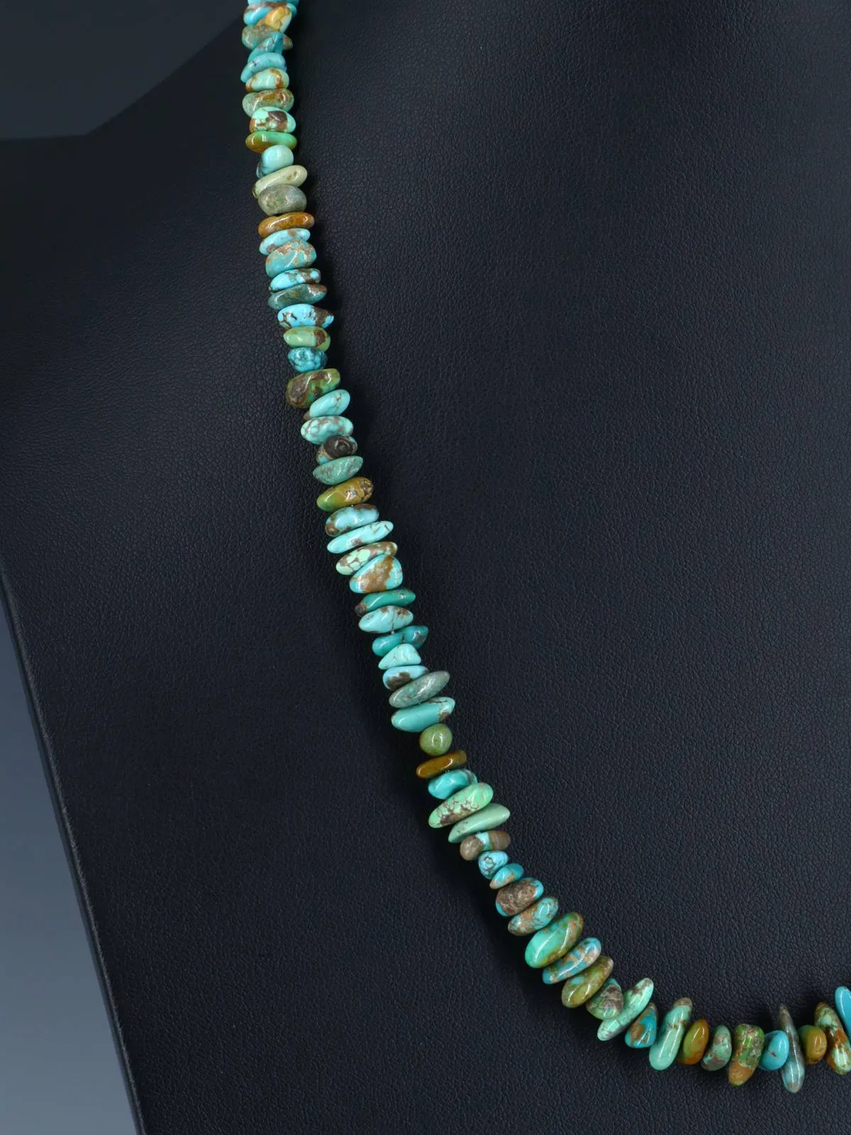 20" Single Strand Carico Lake Turquoise Necklace