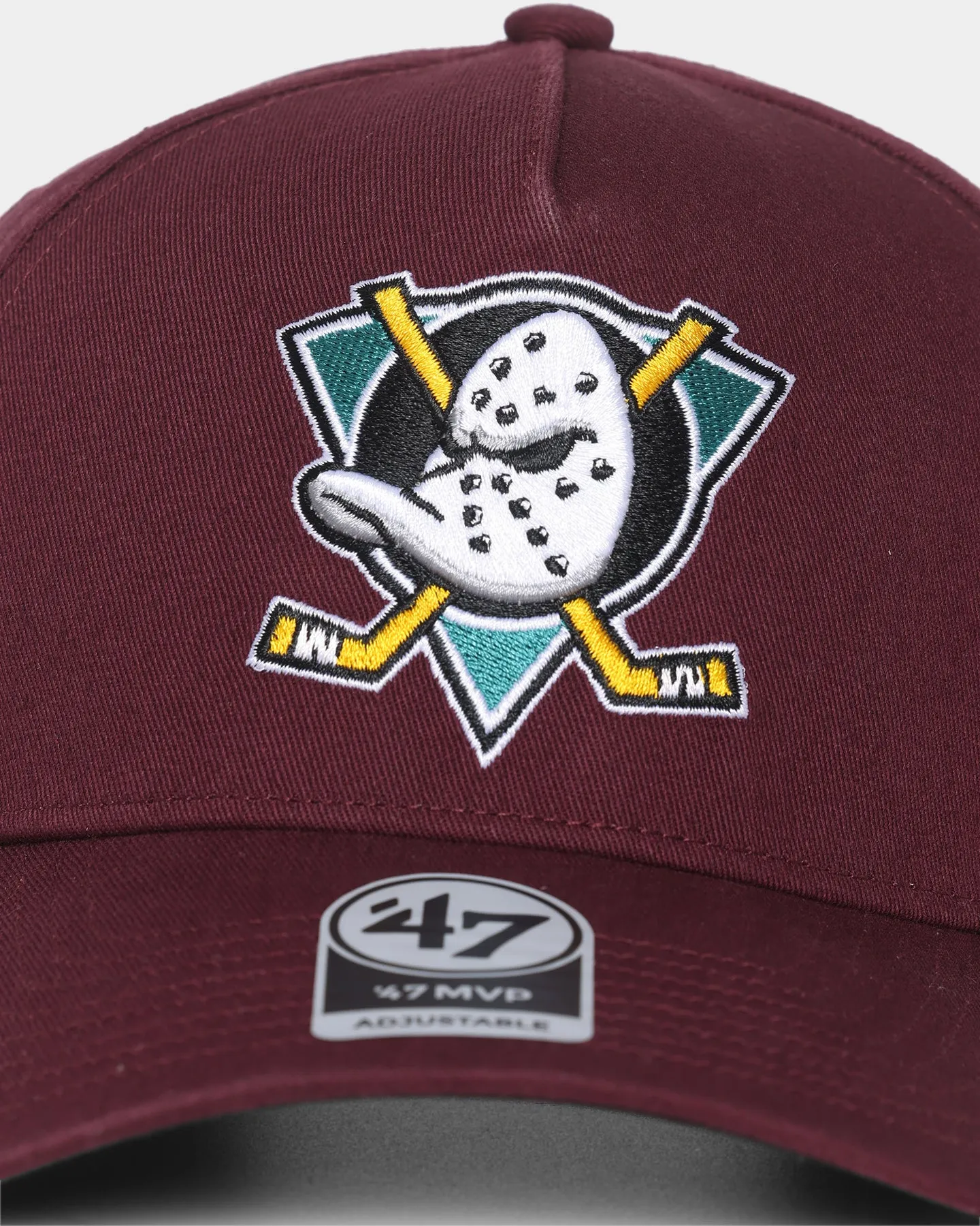 47 Brand Anaheim Ducks Legend Replica '47 MVP DT Snapback Dark Maroon