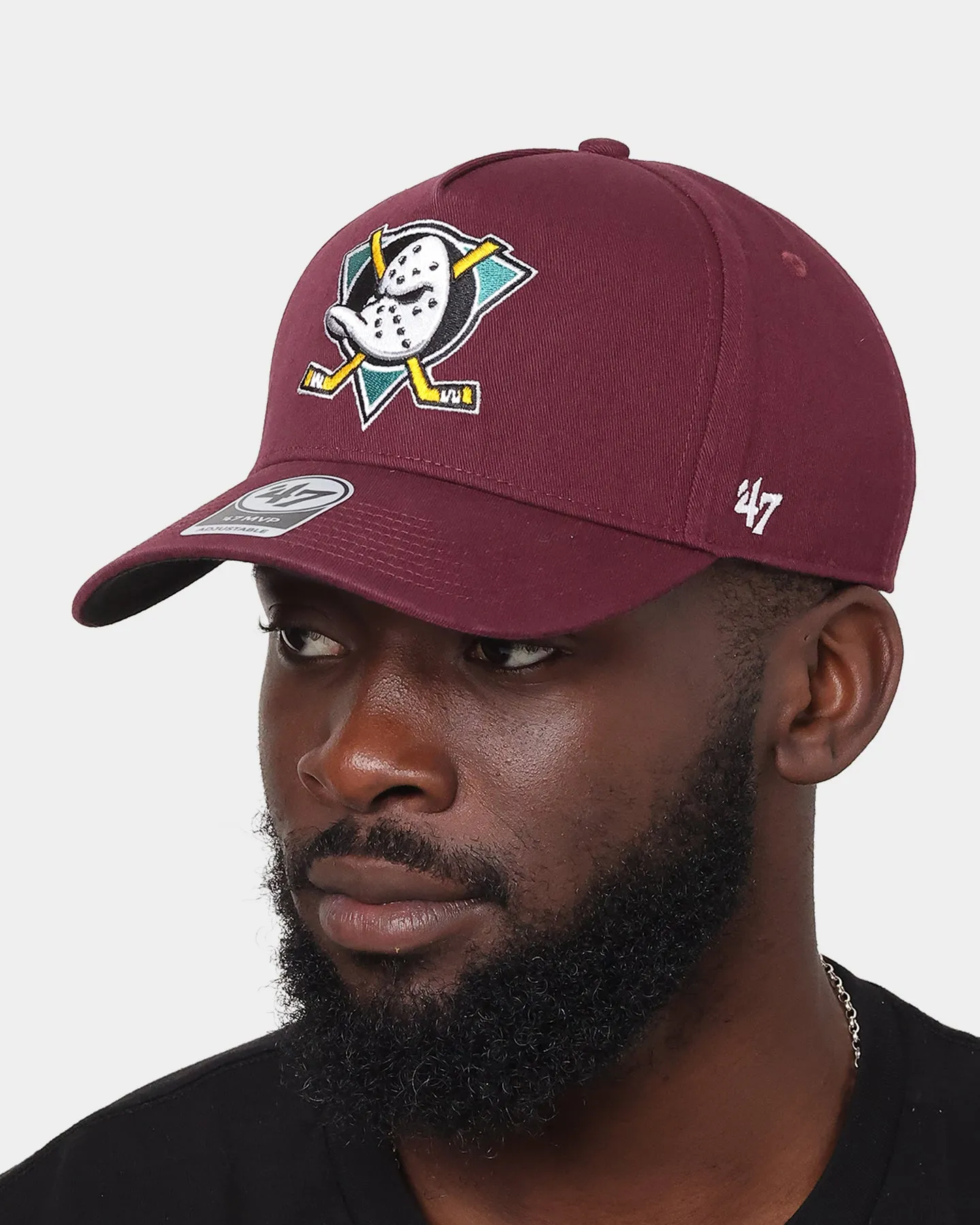 47 Brand Anaheim Ducks Legend Replica '47 MVP DT Snapback Dark Maroon