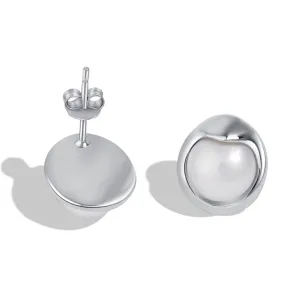 7.5mm Genuine Freshwater Pearl Stud Earrings