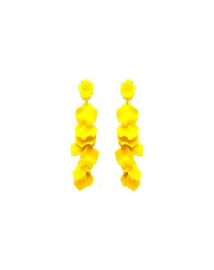 8 By Yoox Women Earrings Yellow -- --