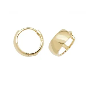 9ct Yellow Gold Hinged Earrings ER1069