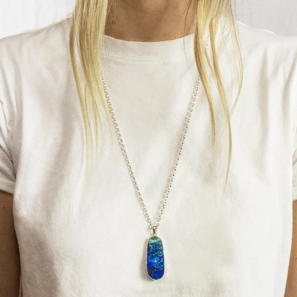 Azurite Turquoise Necklace