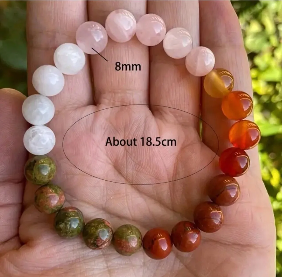 BALANCE & FERTILITY - Heart Chakra Mala Bracelet