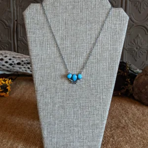 Blue Ridge Turquoise Necklace by Lowell Draper SWSG-NKL-0004