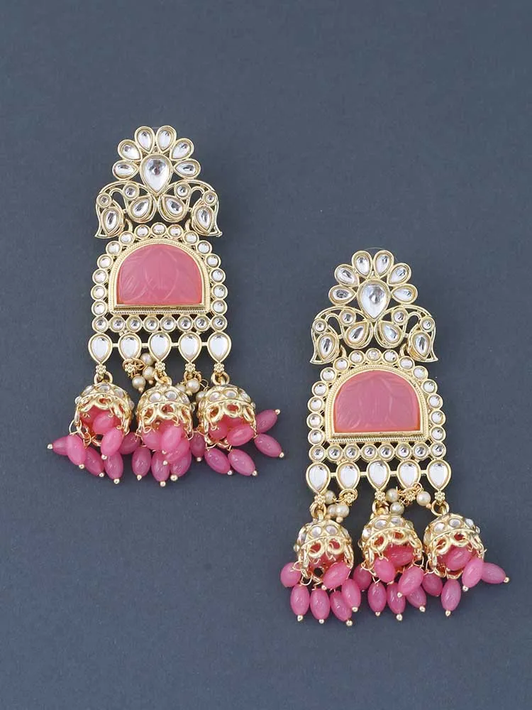 Blush Nikitha Jhumkis