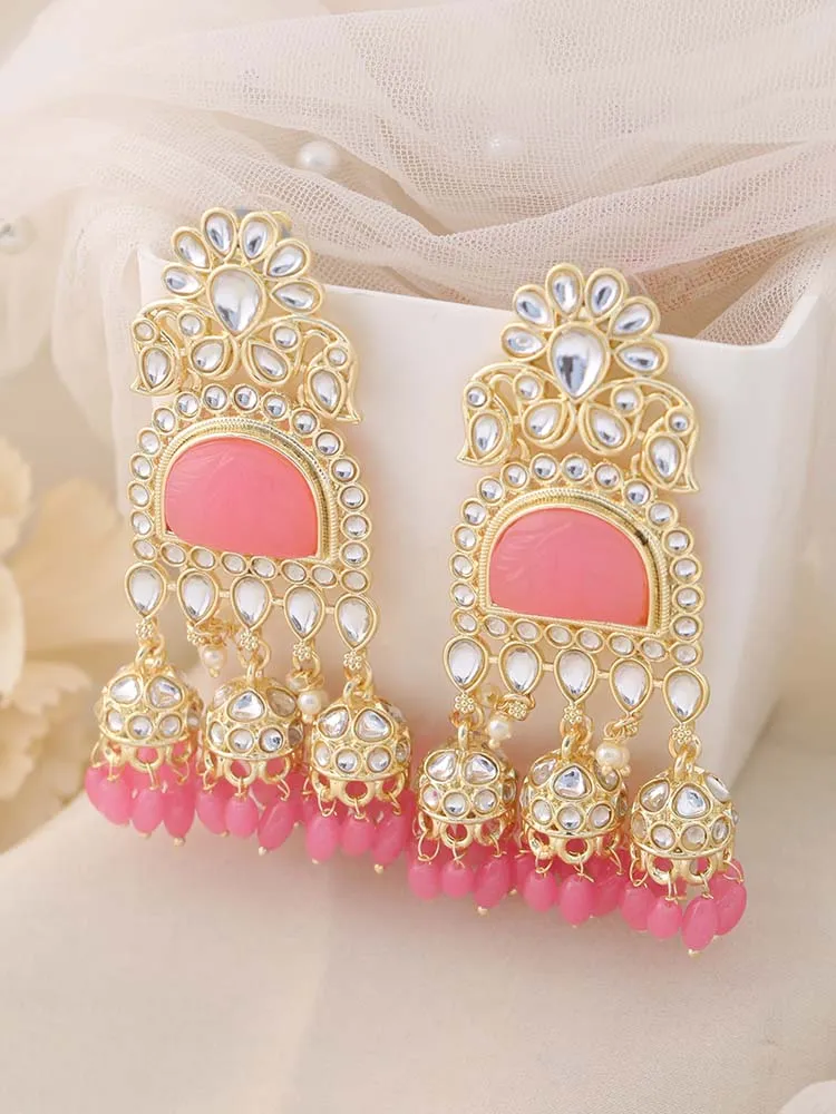 Blush Nikitha Jhumkis