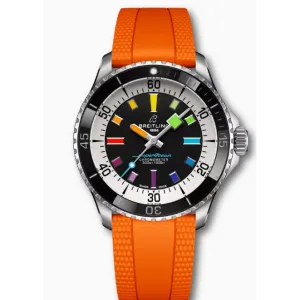 Breitling Superocean III - Orange Strap