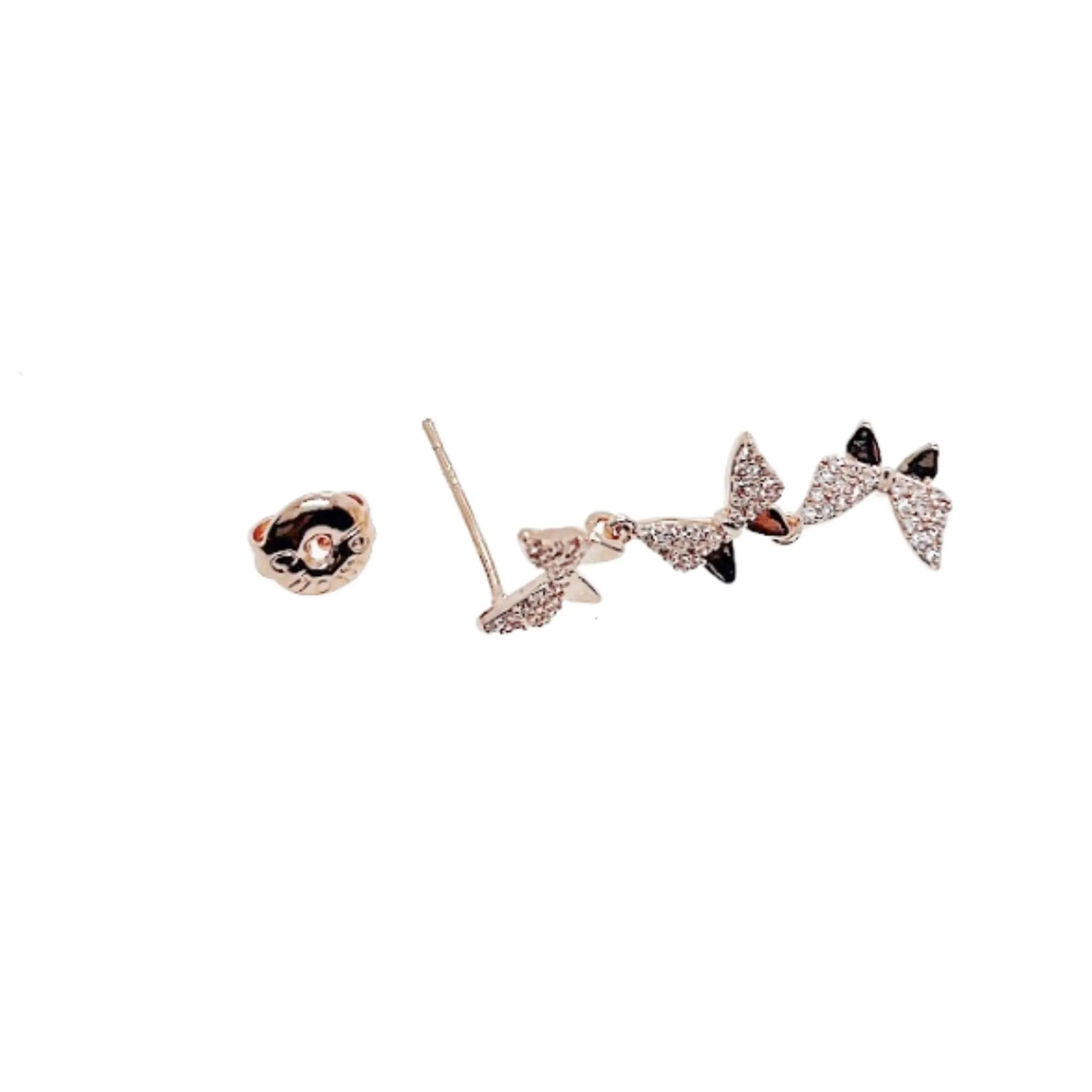 Butterfly Cubic Zirconia Earrings