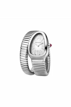 bvlgari serpenti stainless steel 35mm ladies watch