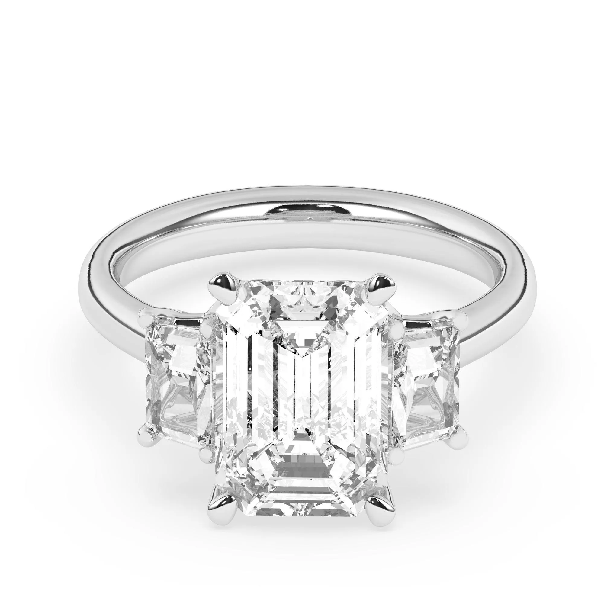 Candace 3-Stone Ring 2 3/4 Ctw