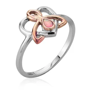 Clogau Dwynwen Opal Ring - 3SDWR