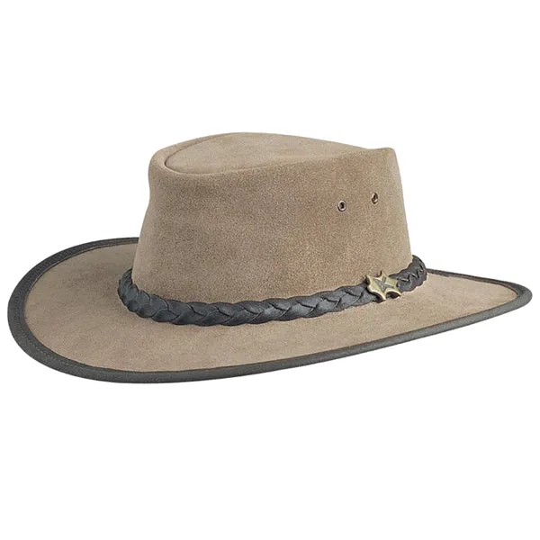 Conner - Bush Walker Suede Leather Hat