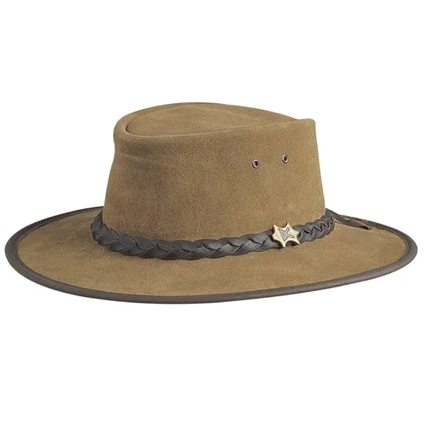 Conner - Bush Walker Suede Leather Hat