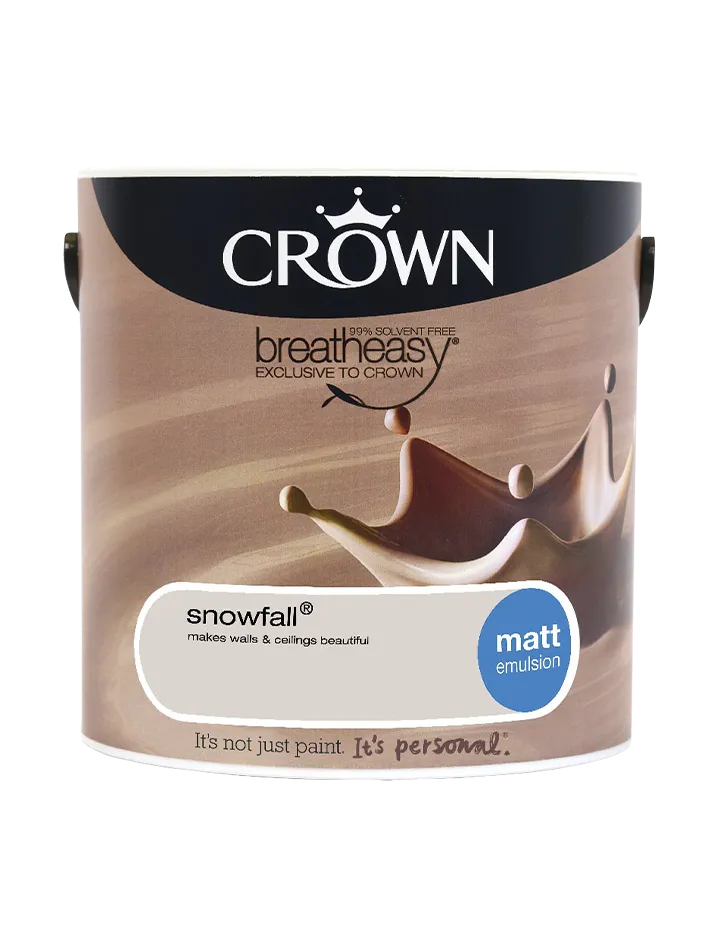 Crown Paints Matt Breatheasy Coloured Emulsion 2.5kg