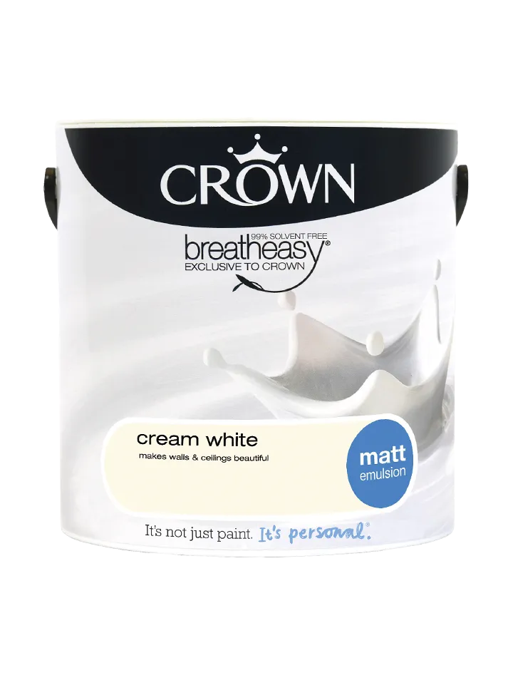 Crown Paints Matt Breatheasy Coloured Emulsion 2.5kg