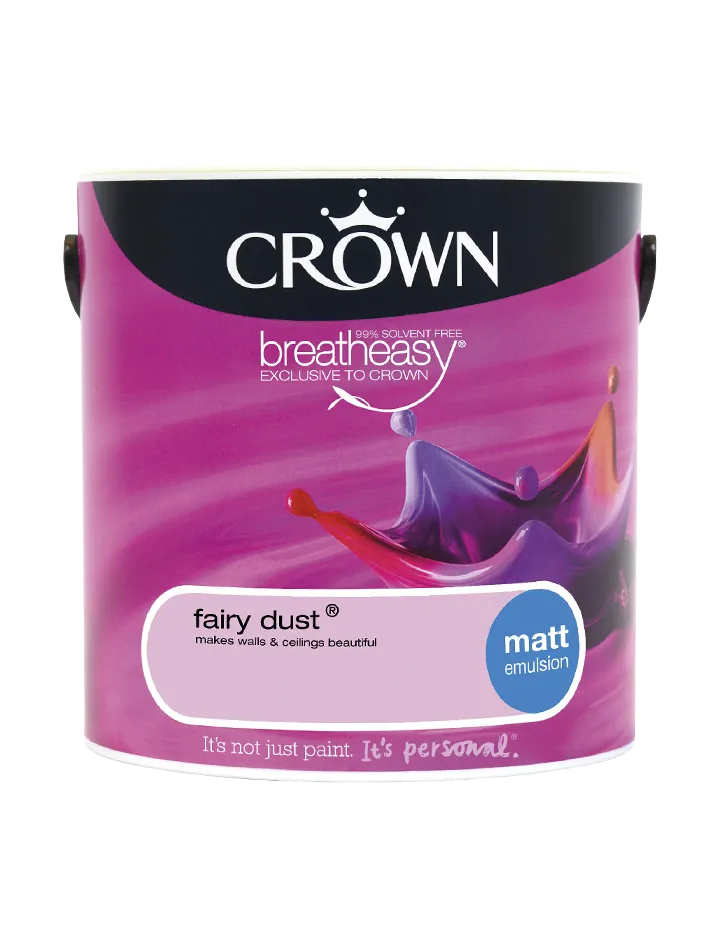 Crown Paints Matt Breatheasy Coloured Emulsion 2.5kg