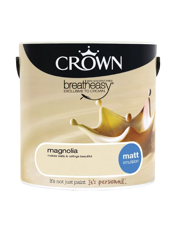 Crown Paints Matt Breatheasy Coloured Emulsion 2.5kg