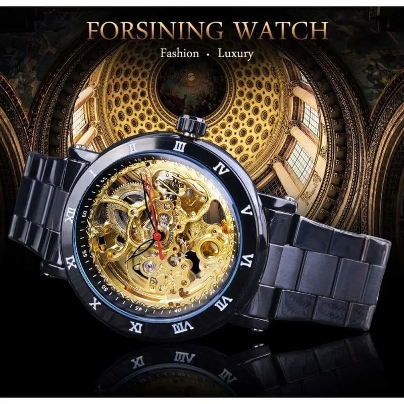 Diamond Mechanical Wrist Watch For Beloved