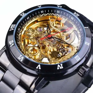 Diamond Mechanical Wrist Watch For Beloved