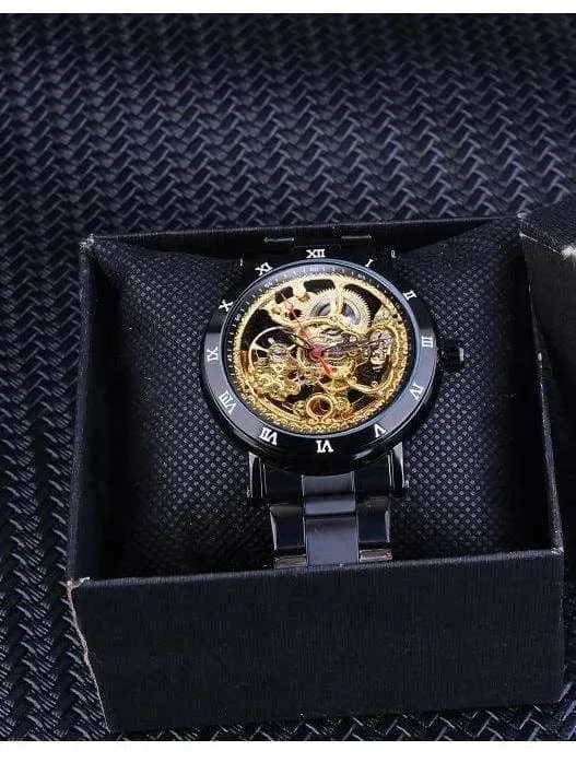 Diamond Mechanical Wrist Watch For Beloved