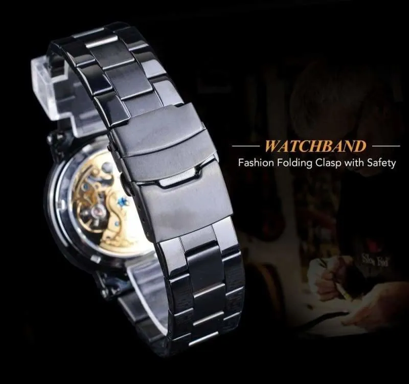 Diamond Mechanical Wrist Watch For Beloved