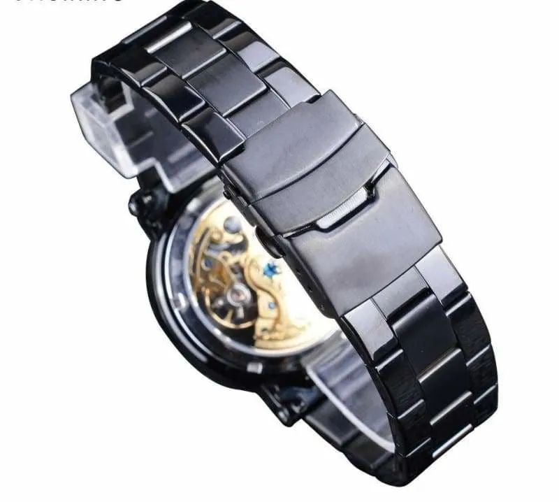 Diamond Mechanical Wrist Watch For Beloved