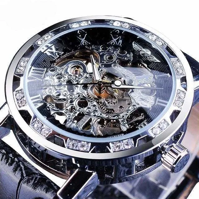 Diamond Mechanical Wrist Watch For Beloved