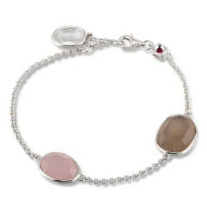 ELLE™ ROSE QUARTZ & AGATE BRACELET