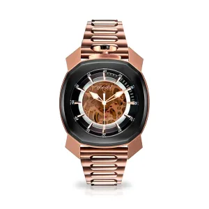 Gaga Milano Automatic Watch Frame_One Skeleton Rose Gold 7074.01