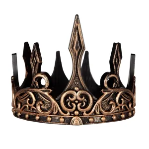 Great Pretenders Black/Gold Medieval Crown