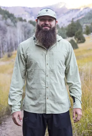 Jolly Gear - Triple Crown Button Down Sunshirt - Evergreen UL