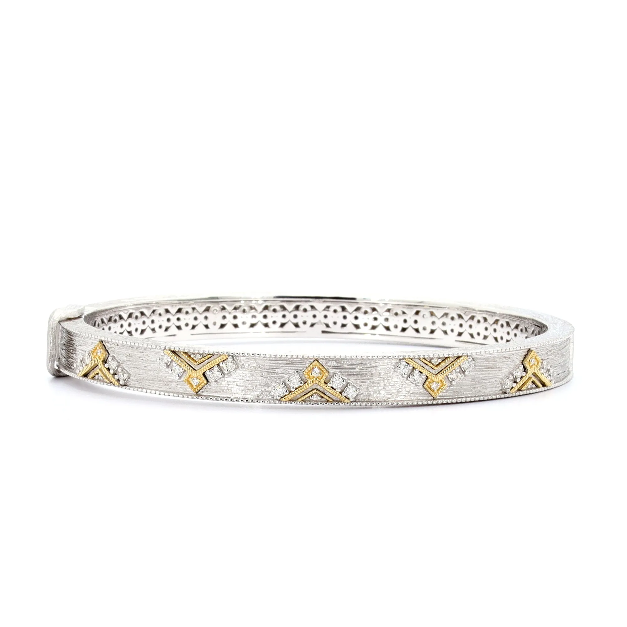 Lisse Empress Crown Bangle