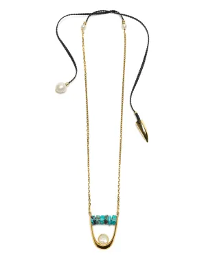 Lizzie Fortunato Roma Pendant Necklace