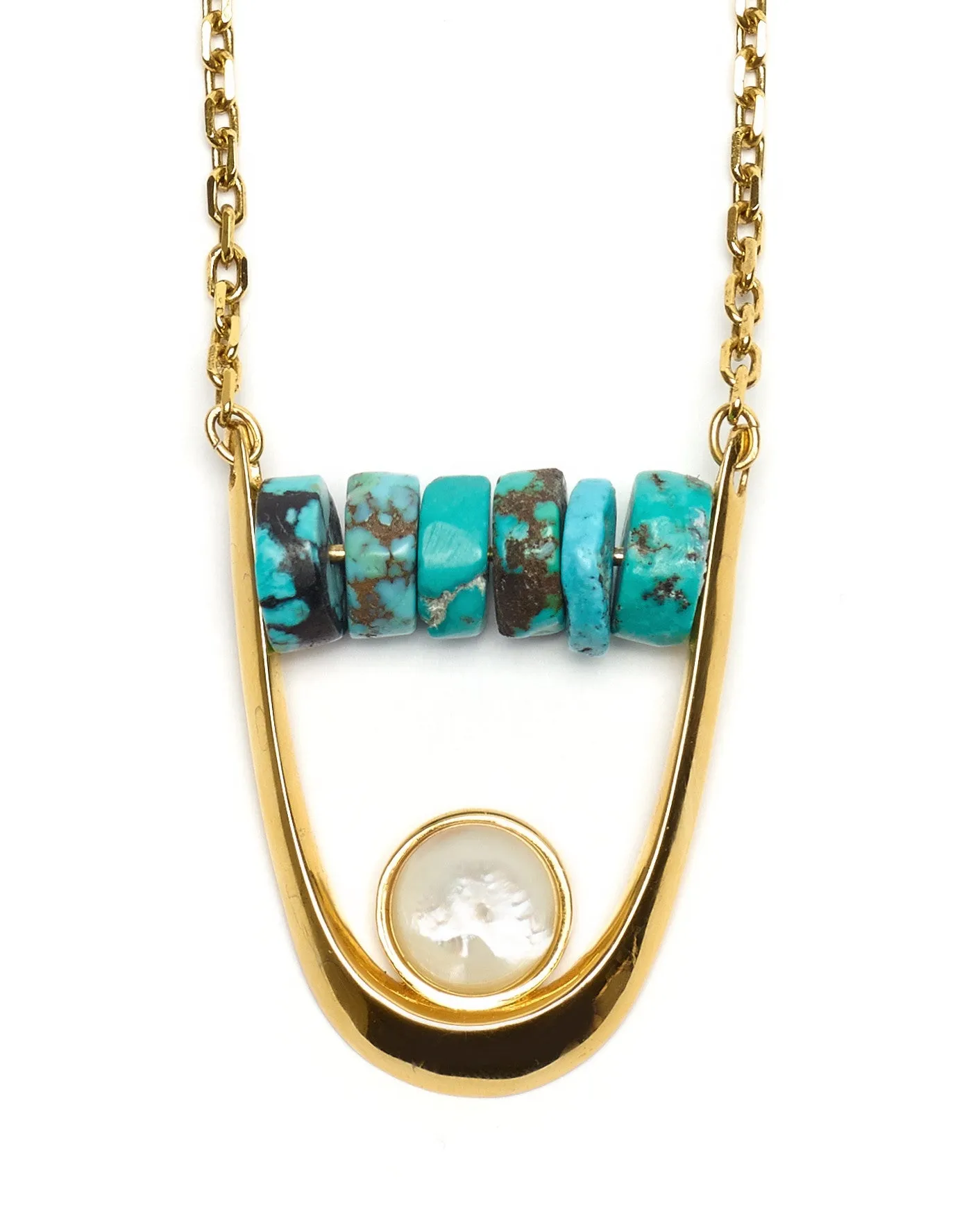 Lizzie Fortunato Roma Pendant Necklace