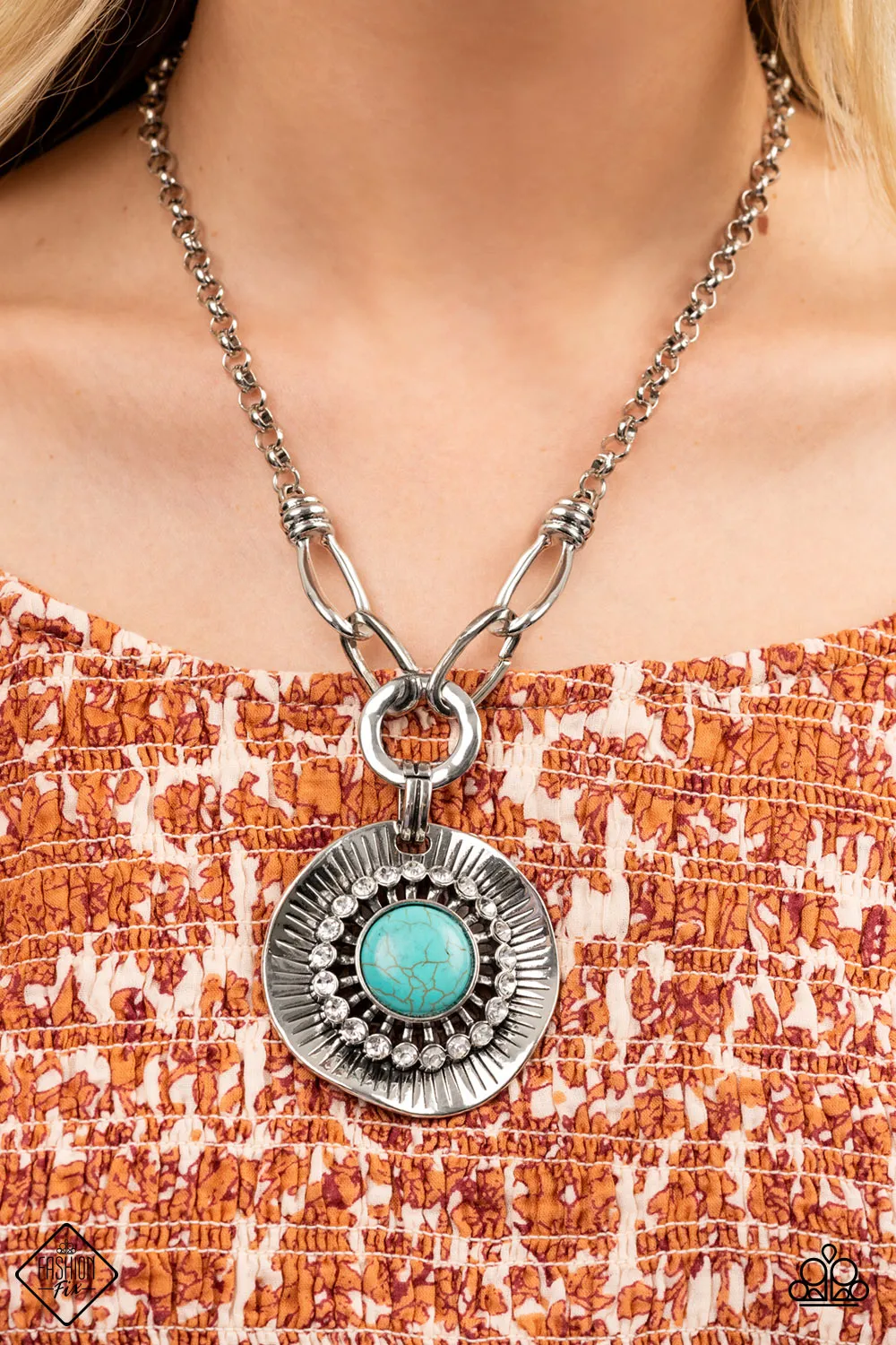 Necklace Badlands Treasure Hunt - Blue N2164