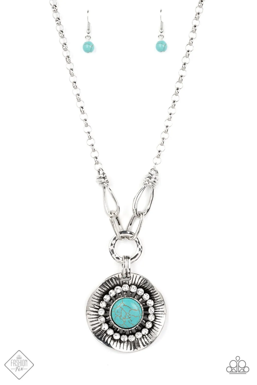 Necklace Badlands Treasure Hunt - Blue N2164