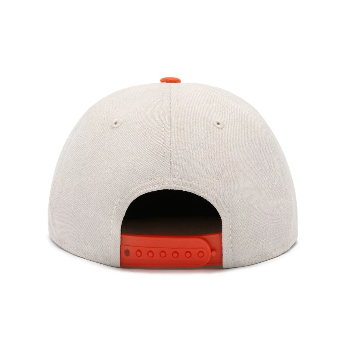 New Era X West NYC 9FIFTY RC Retro Crown Stone/Orange Core Logo Snapback