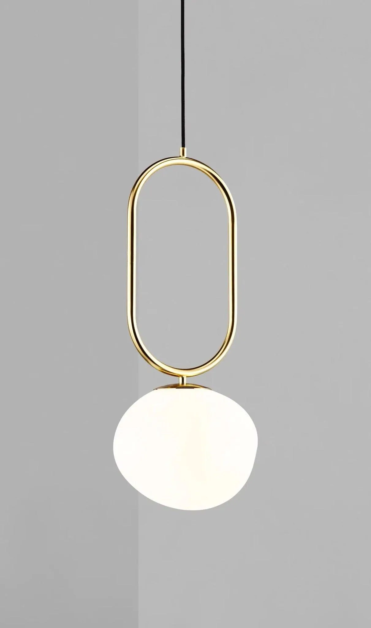 Nordlux Shapes 22 Pendant Brass Metal/Opal Glass E27