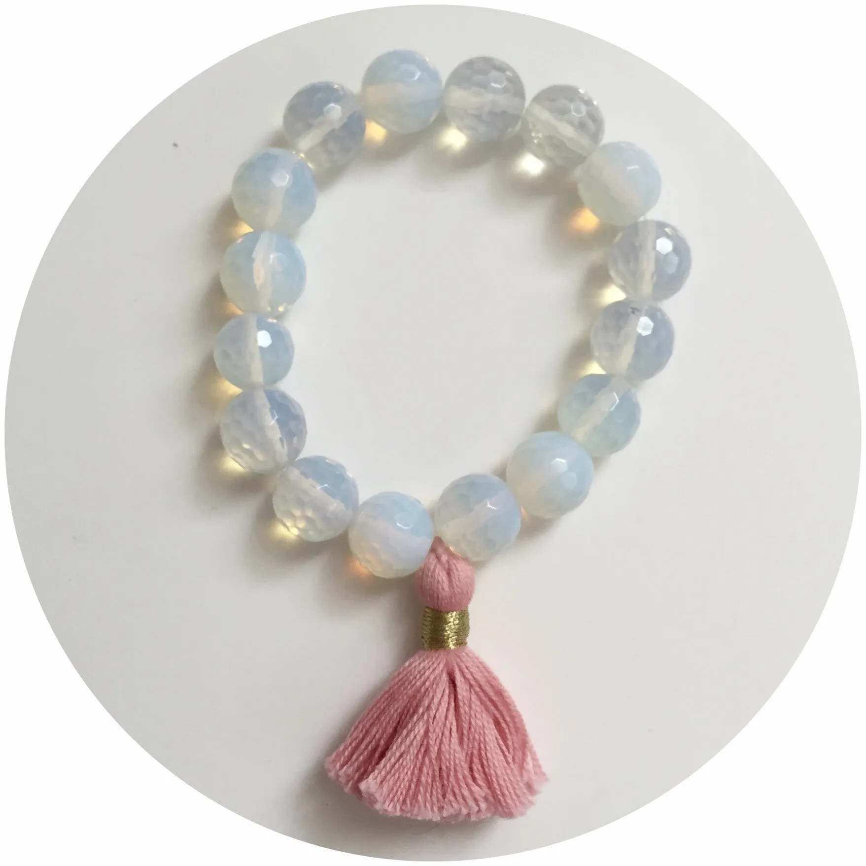 Opalite Tassels Color Stax