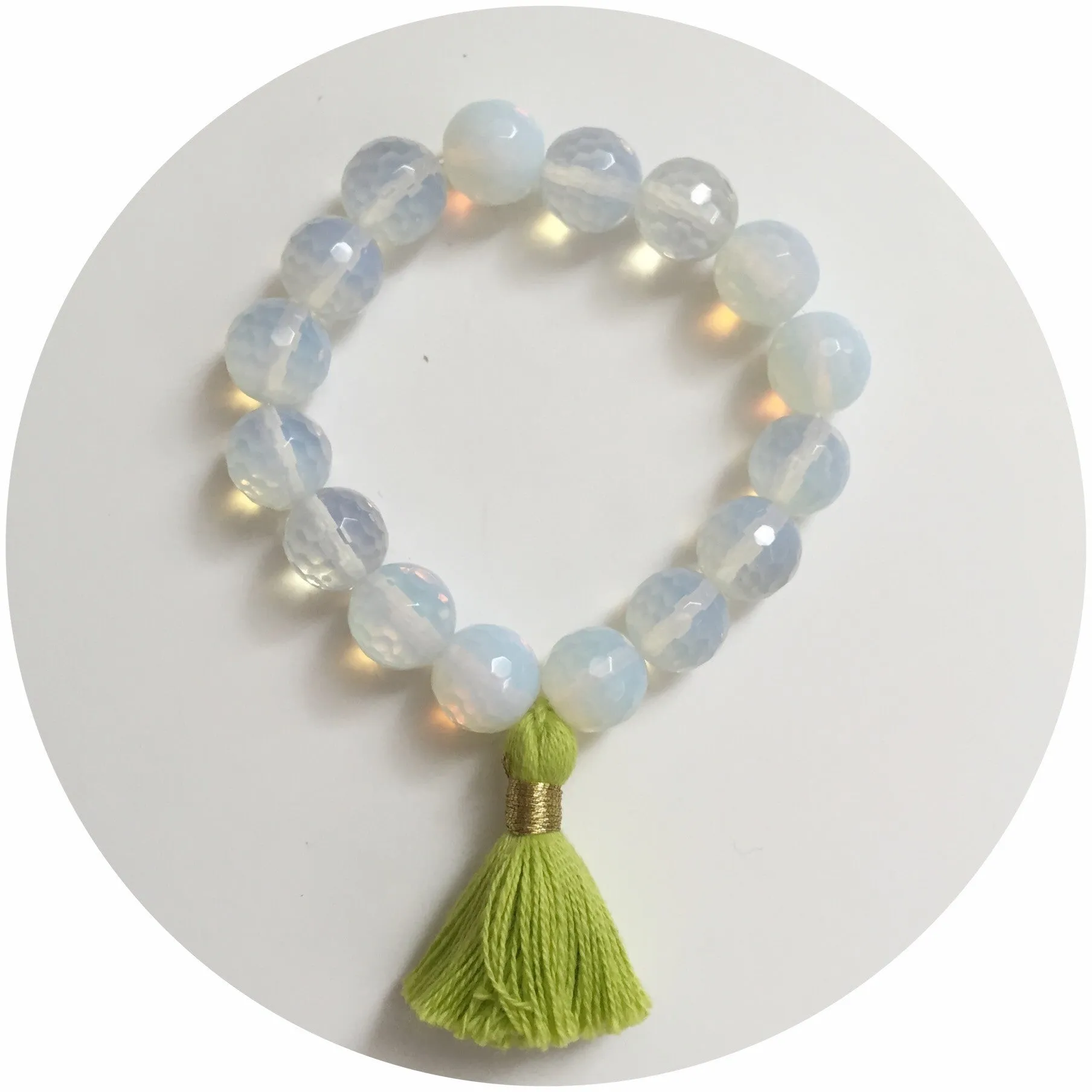 Opalite Tassels Color Stax