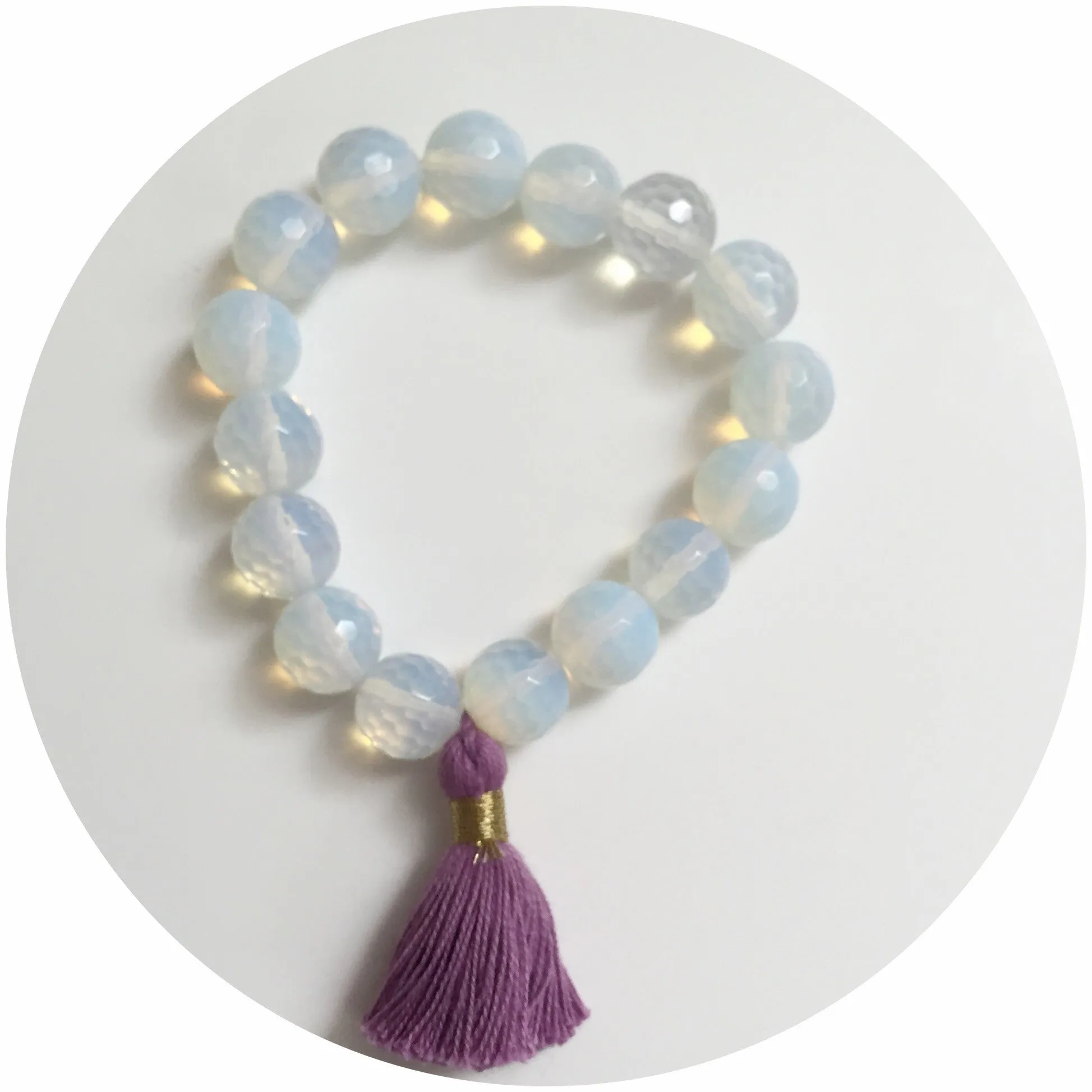 Opalite Tassels Color Stax