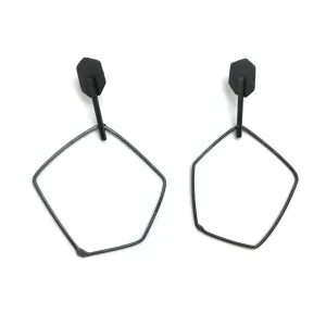 Open Pebble Earrings